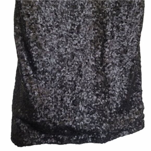 Love Stitch black sequin tank top size small - Picture 6 of 7